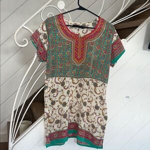 Floral Patterned Women's Top